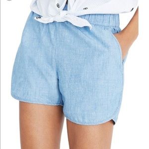 Madewell Pull On Denim Shorts